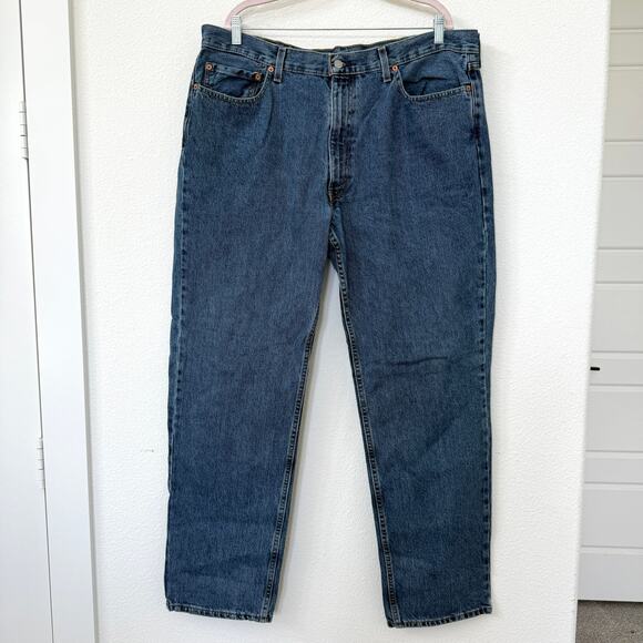 Levi's Other - Levi’s 550 Relaxed Fit Tapered Jeans Blue Denim W40 L34 Men’s Vintage Classic